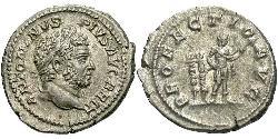 1 Denarius Römische Kaiserzeit (27BC-395) Silber Caracalla (188-217)