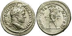 1 Denarius Römische Kaiserzeit (27BC-395) Silber Caracalla (188-217)