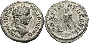 1 Denarius Römische Kaiserzeit (27BC-395) Silber Geta (189-211)