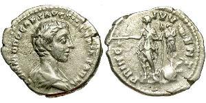 1 Denarius Römische Kaiserzeit (27BC-395) Silber Commodus  (161-192)