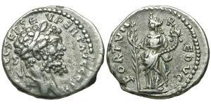 1 Denarius Römische Kaiserzeit (27BC-395) Silber Septimius Severus (145- 211)