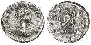 1 Denarius Römische Kaiserzeit (27BC-395) Silber Fulvia Plautilla (189-212)