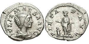 1 Denarius Römische Kaiserzeit (27BC-395) Silber Julia Maesa (165-224)