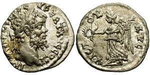 1 Denarius Römische Kaiserzeit (27BC-395) Silber Septimius Severus (145- 211)