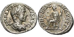 1 Denarius Römische Kaiserzeit (27BC-395) Silber Elagabal (203-222)