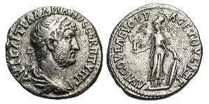 1 Denarius Römische Kaiserzeit (27BC-395) Silber Hadrian  (76 - 138) 