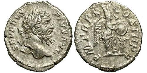 1 Denarius Römische Kaiserzeit (27BC-395) Silber Septimius Severus (145- 211)