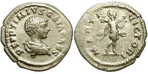 1 Denarius Römische Kaiserzeit (27BC-395) Silber Geta (189-211)