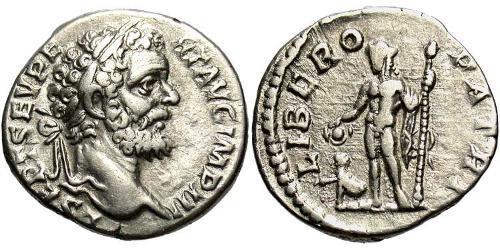1 Denarius Römische Kaiserzeit (27BC-395) Silber Septimius Severus (145- 211)
