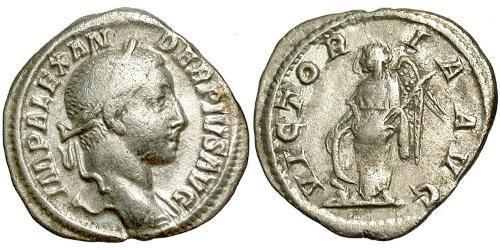 1 Denarius Römische Kaiserzeit (27BC-395) Silber Severus Alexander (208-235)