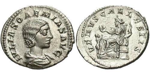 1 Denarius Römische Kaiserzeit (27BC-395) Silber Julia Soaemias (180-222)