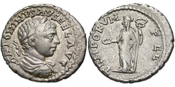 1 Denarius Römische Kaiserzeit (27BC-395) Silber Elagabal (203-222)