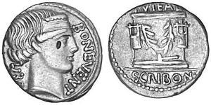 1 Denarius Römische Republik (509BC-27BC) Silber 