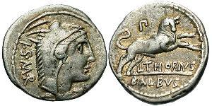 1 Denarius Römische Republik (509BC-27BC) Silber 