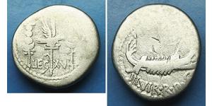 1 Denarius Römische Republik (509BC-27BC) Silber Marcus Antonius (83BC-30BC)