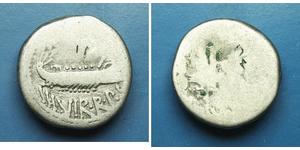 1 Denarius Römische Republik (509BC-27BC) Silber Marcus Antonius (83BC-30BC)