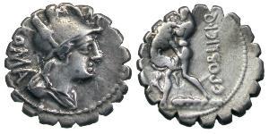 1 Denarius Römische Republik (509BC-27BC) Silber 