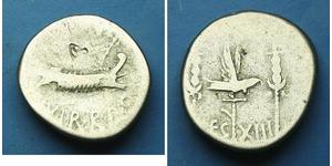 1 Denarius Römische Republik (509BC-27BC) Silber Marcus Antonius (83BC-30BC)