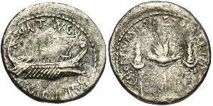 1 Denarius Römische Republik (509BC-27BC) Silber Marcus Antonius (83BC-30BC)