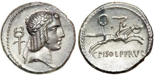 1 Denarius Römische Republik (509BC-27BC) Silber 