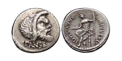1 Denarius Römische Republik (509BC-27BC) Silber 