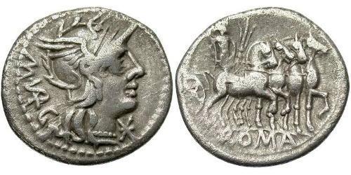 1 Denarius Römische Republik (509BC-27BC) Silber 