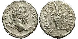 1 Denarius Roman Empire (27BC-395) Silver Septimius Severus (145- 211)