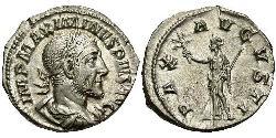 1 Denarius Roman Empire (27BC-395) Silver Maximinus I Thrax (173-238)