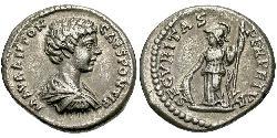 1 Denarius Roman Empire (27BC-395) Silver Caracalla (188-217)