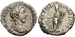 1 Denarius Roman Empire (27BC-395) Silver Commodus  (161-192)