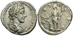 1 Denarius Roman Empire (27BC-395) Silver Commodus  (161-192)