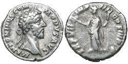 1 Denarius Roman Empire (27BC-395) Silver Commodus  (161-192)