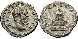 1 Denarius Roman Empire (27BC-395) Silver Septimius Severus (145- 211)