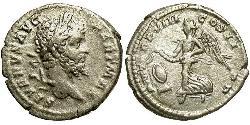 1 Denarius Roman Empire (27BC-395) Silver Septimius Severus (145- 211)