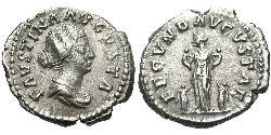 1 Denarius Roman Empire (27BC-395) Silver Faustina II (130-175)