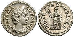 1 Denarius Roman Empire (27BC-395) Silver Julia Avita Mamaea (180-235)