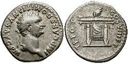 1 Denarius Roman Empire (27BC-395) Silver Domitian  (51-96)