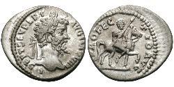 1 Denarius Roman Empire (27BC-395) Silver Septimius Severus (145- 211)