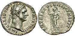 1 Denarius Roman Empire (27BC-395) Silver Domitian  (51-96)