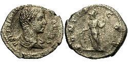 1 Denarius Roman Empire (27BC-395) Silver Geta (189-211)