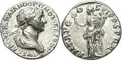 1 Denarius Roman Empire (27BC-395) Silver Trajan (53-117)