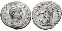 1 Denarius Roman Empire (27BC-395) Silver Julia Avita Mamaea (180-235)