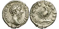 1 Denarius Roman Empire (27BC-395) Silver Marcus Aurelius (121-180)