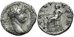 1 Denarius Roman Empire (27BC-395) Silver Hadrian  (76 - 138) 