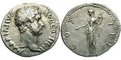 1 Denarius Roman Empire (27BC-395) Silver Hadrian  (76 - 138) 