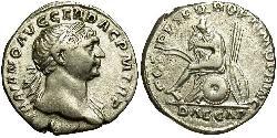 1 Denarius Roman Empire (27BC-395) Silver Trajan (53-117)