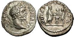 1 Denarius Roman Empire (27BC-395) Silver Septimius Severus (145- 211)