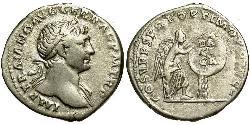 1 Denarius Roman Empire (27BC-395) Silver Trajan (53-117)