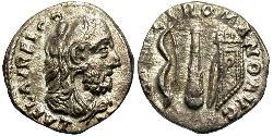 1 Denarius Roman Empire (27BC-395) Silver Commodus  (161-192)