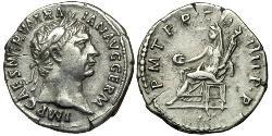 1 Denarius Roman Empire (27BC-395) Silver Trajan (53-117)